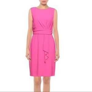 PAULE KA PARIS Waist Sash Midi Dress